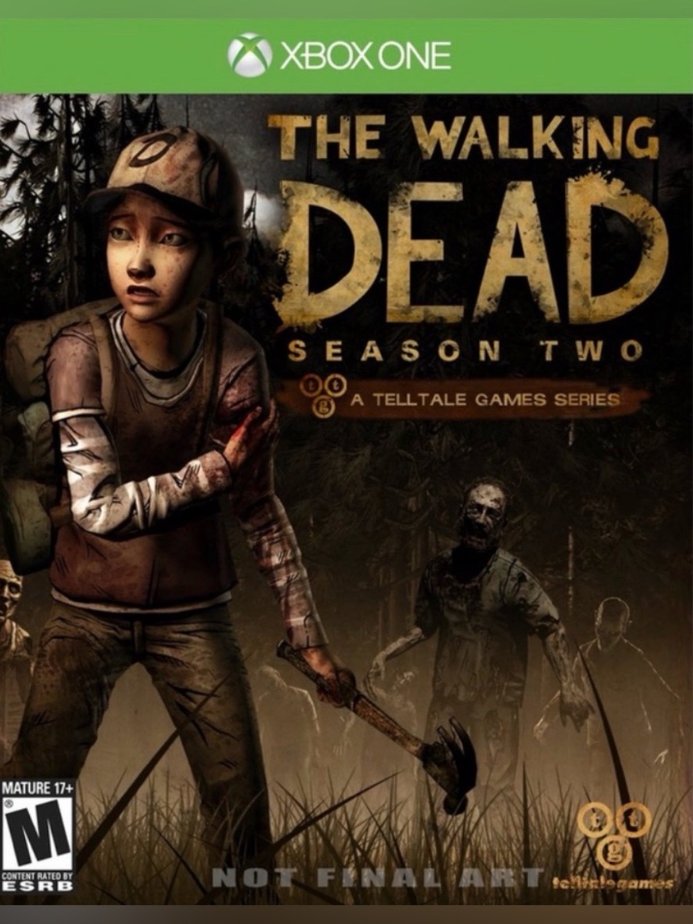 The Walking Dead [Season 2] Xbox One Game Disc